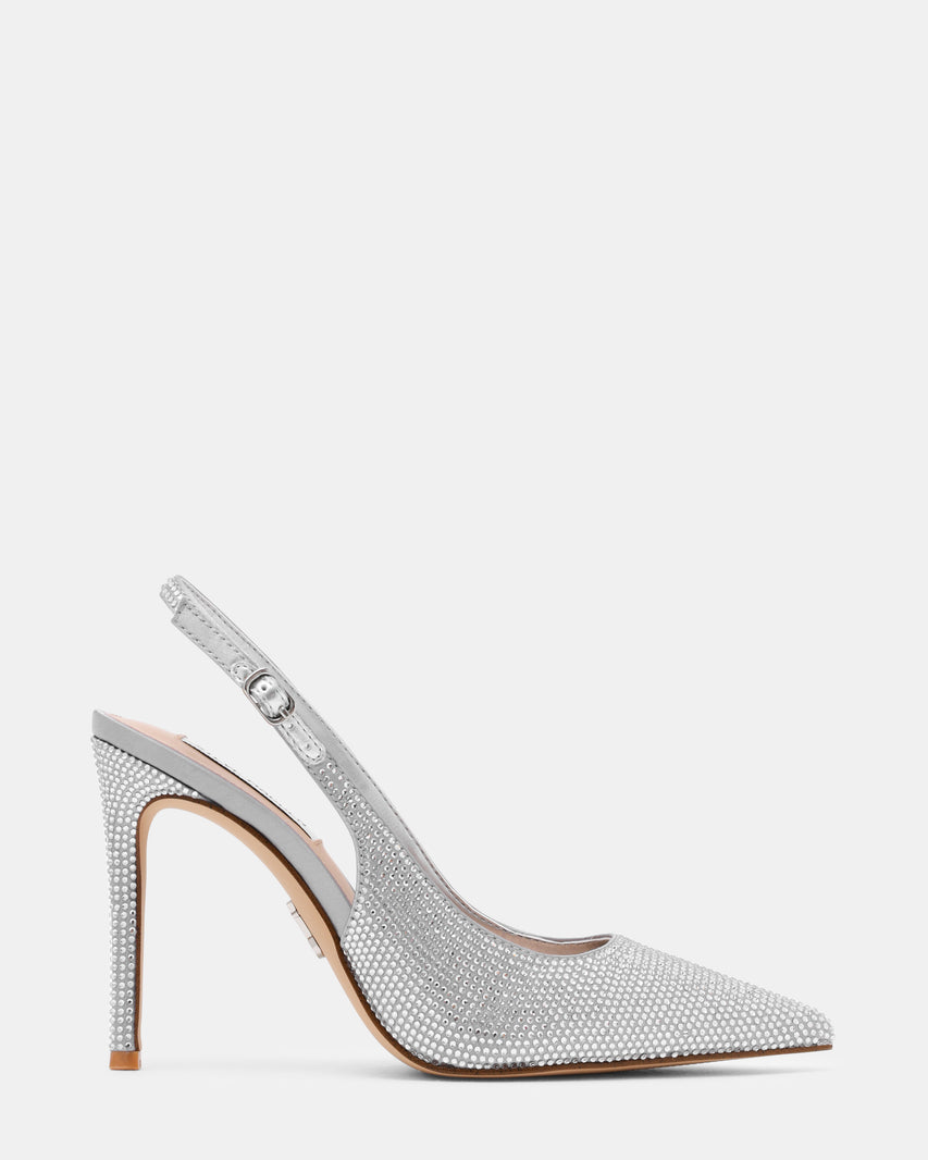Tremble Slingback Argento