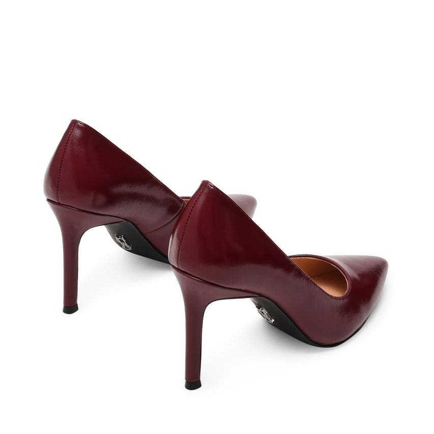 SECURED DÉCOLLETÉ CHERRY LACQUER PELLE