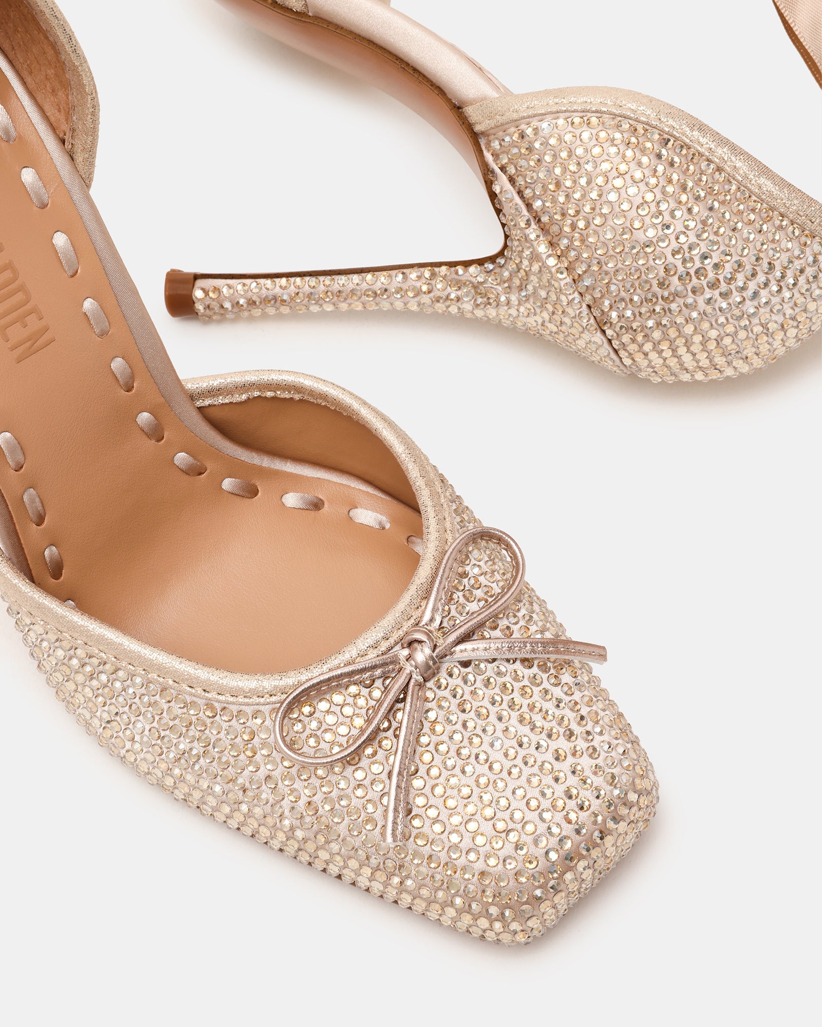 Larina-r Ballerina con Tacco Champagne - view 4