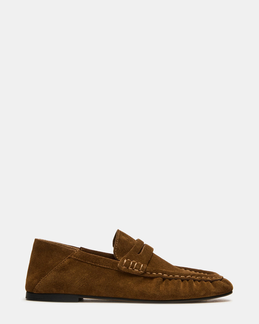 Roger Mocassino Taupe Suede