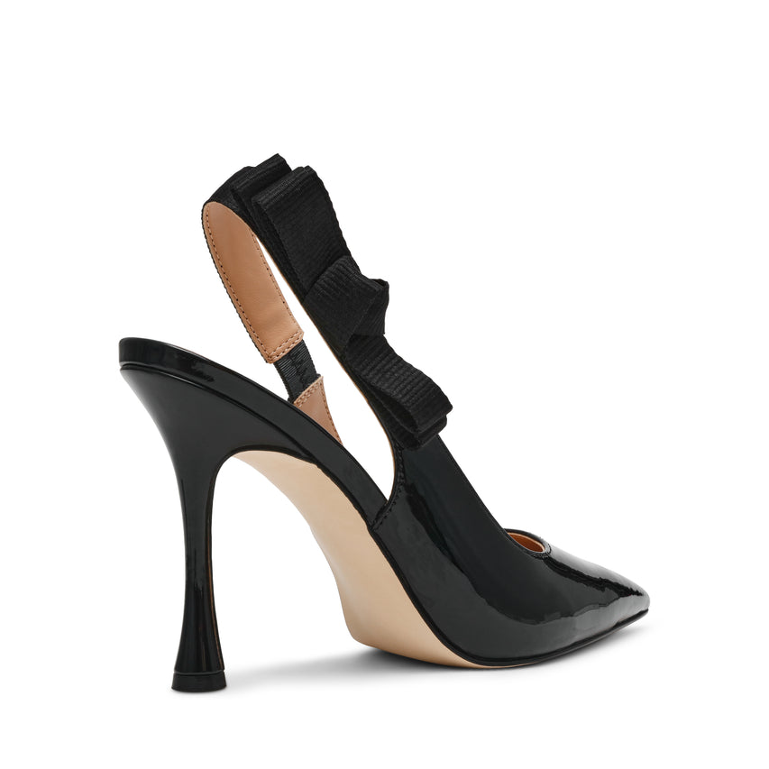 Brylie Slingback Nero Vernice - view 3
