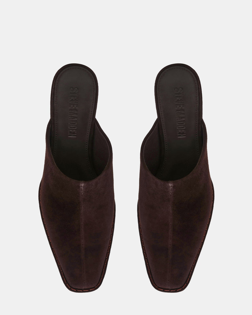Dessa Mule Marrone Suede - view 4