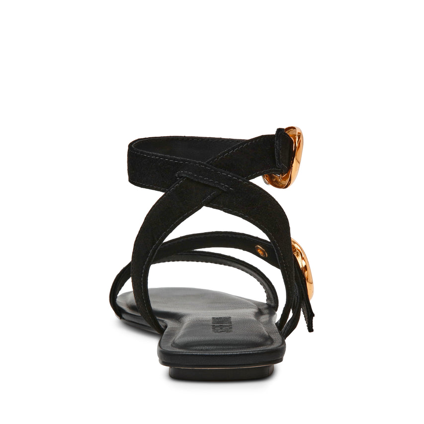 Karmin Sandalo Nero Suede - view 4