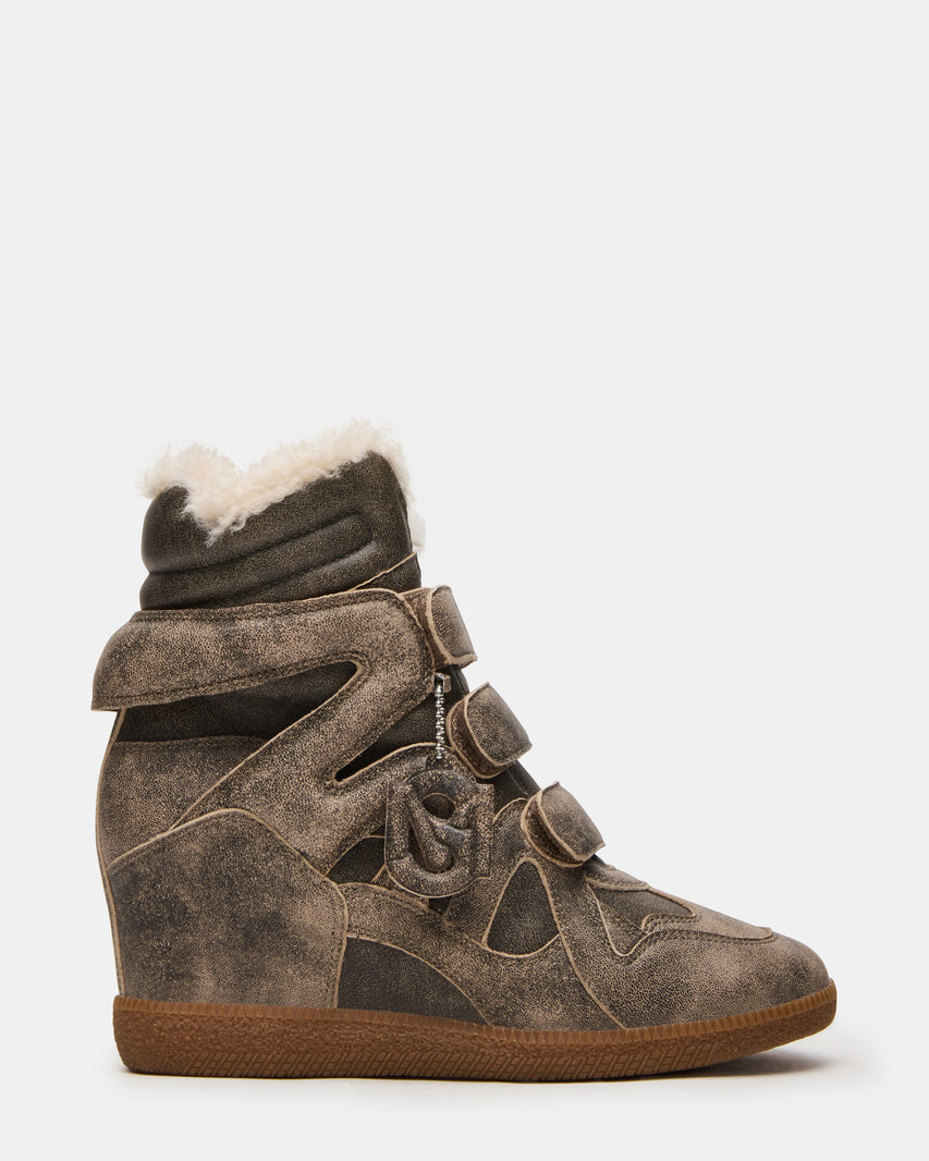 Mavis-f Sneaker Marrone Distressed
