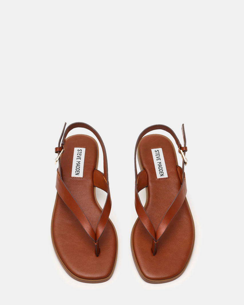 Nissi Sandalo Cognac Pelle - view 5