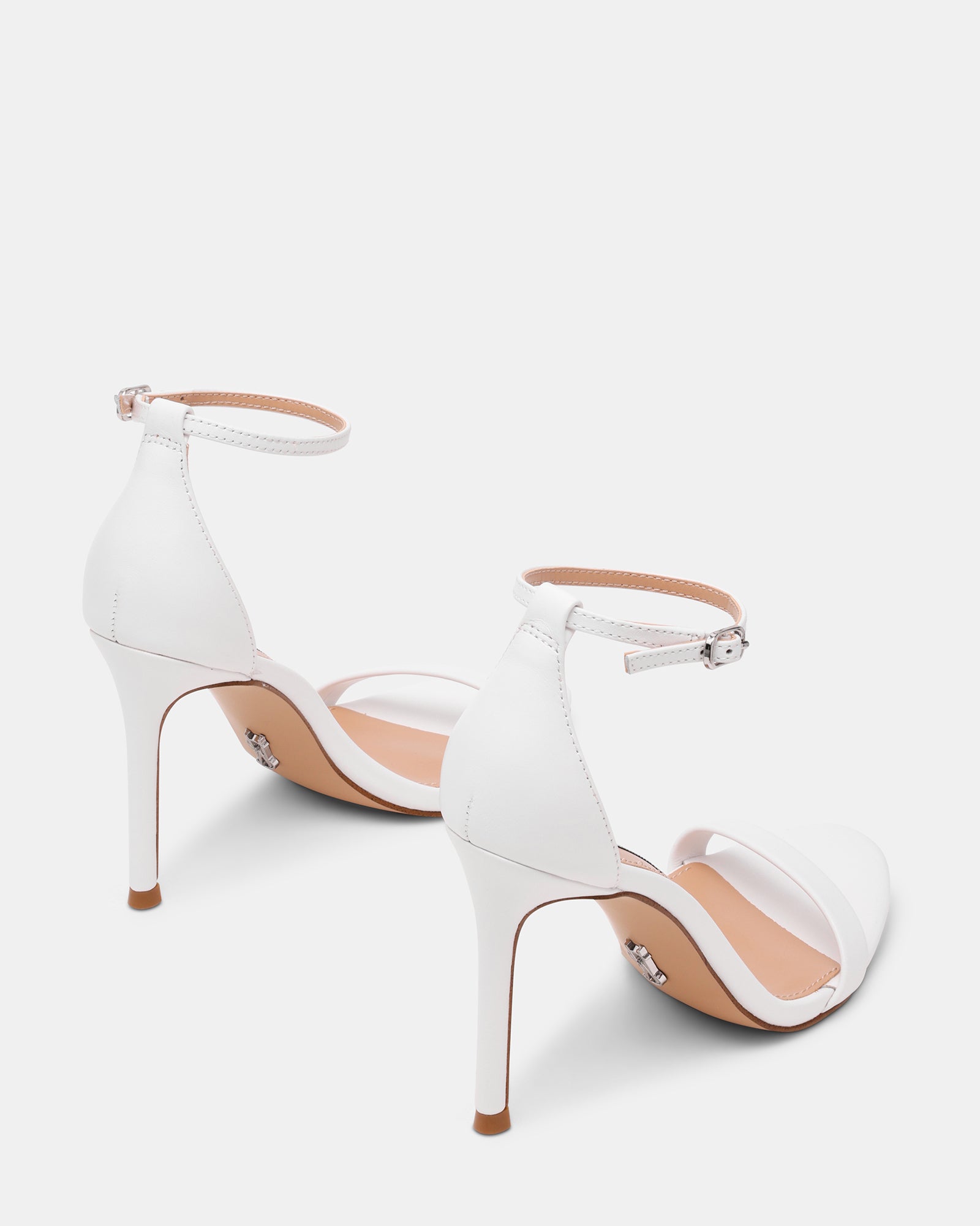 Tecy Sandalo Bianco Pelle - view 4