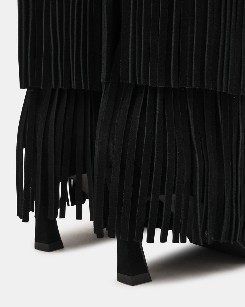 Torch Stivale Nero Suede - view 3