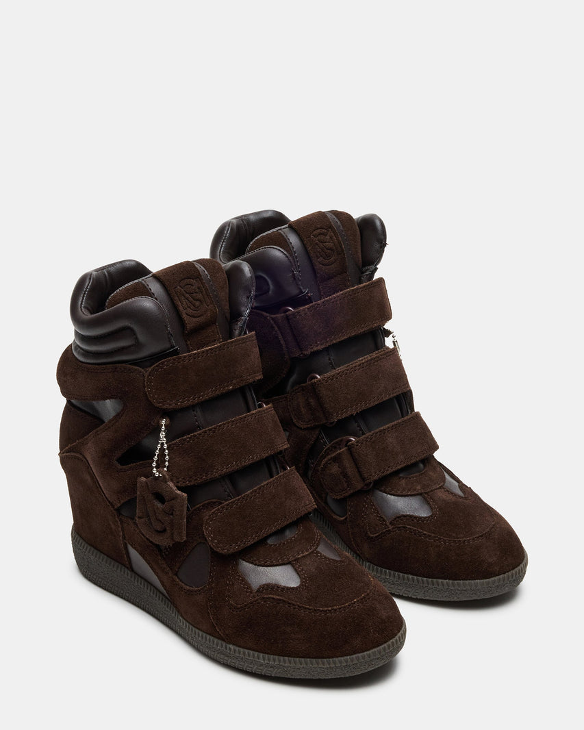 Mavis Sneaker Marrone Suede - view 2