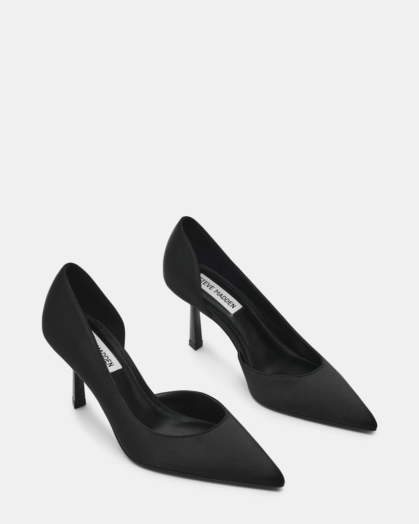 Vena Décolleté Nero Satin