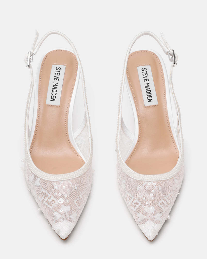 Emari Slingback Bianco - view 5