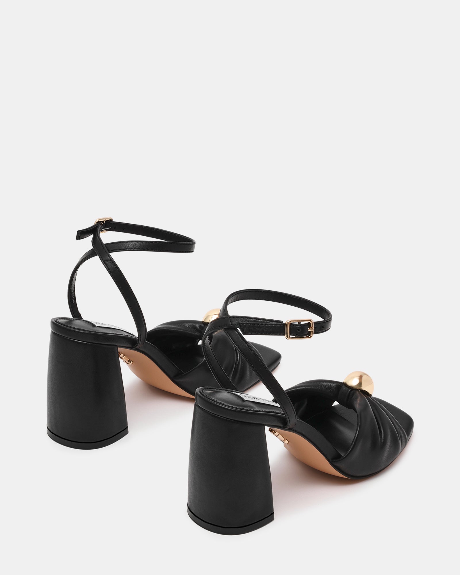 Meladi Sandalo Nero Pelle - view 5