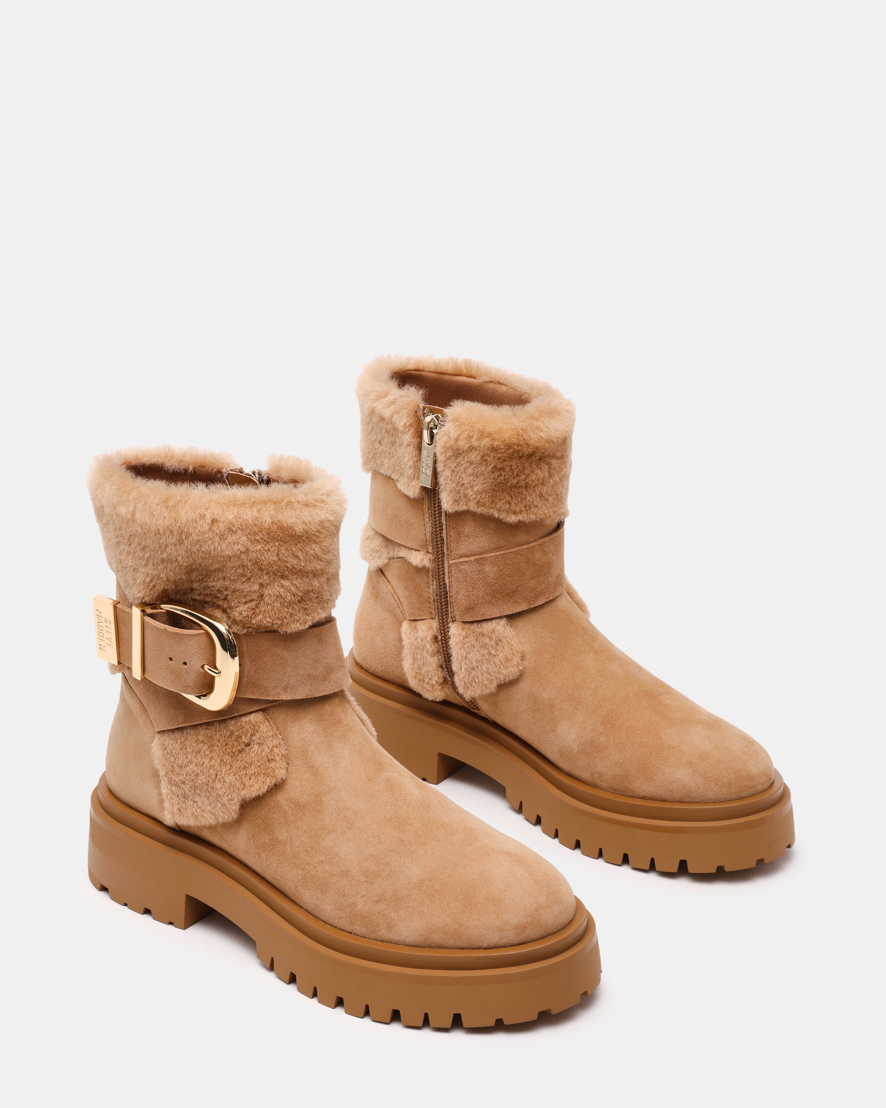 LODGE STIVALE TAN SUEDE