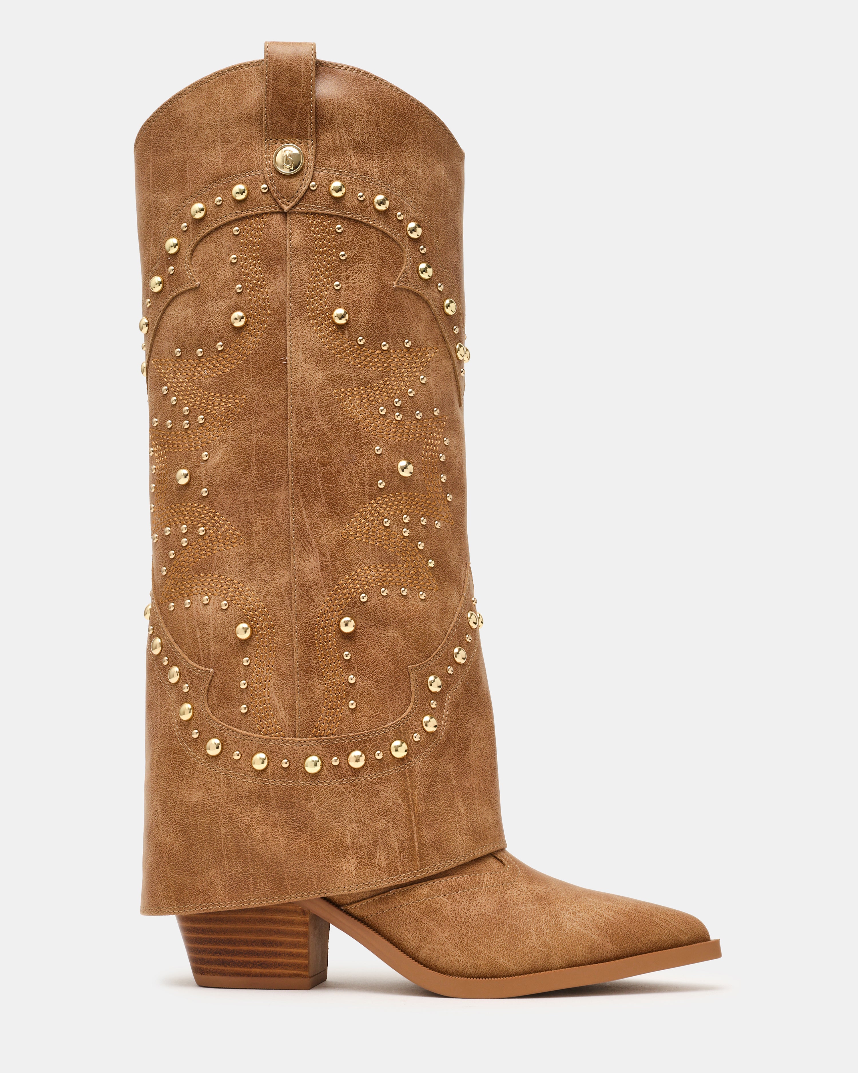 Stagecoach Stivale Tan Pelle