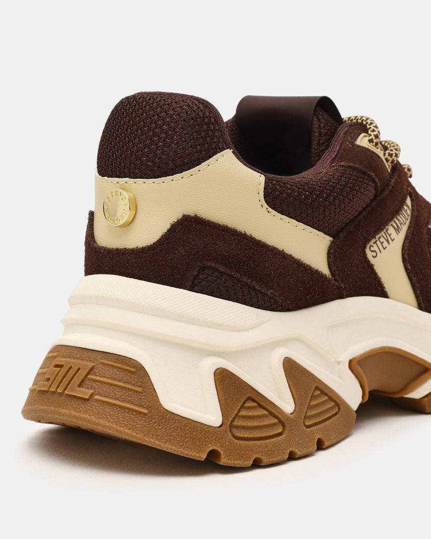 Ample Sneaker Chocolate Marrone Suede - view 3