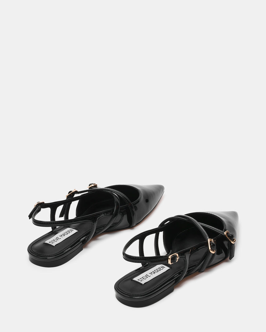 Clio Ballerina Nero Vernice - view 5