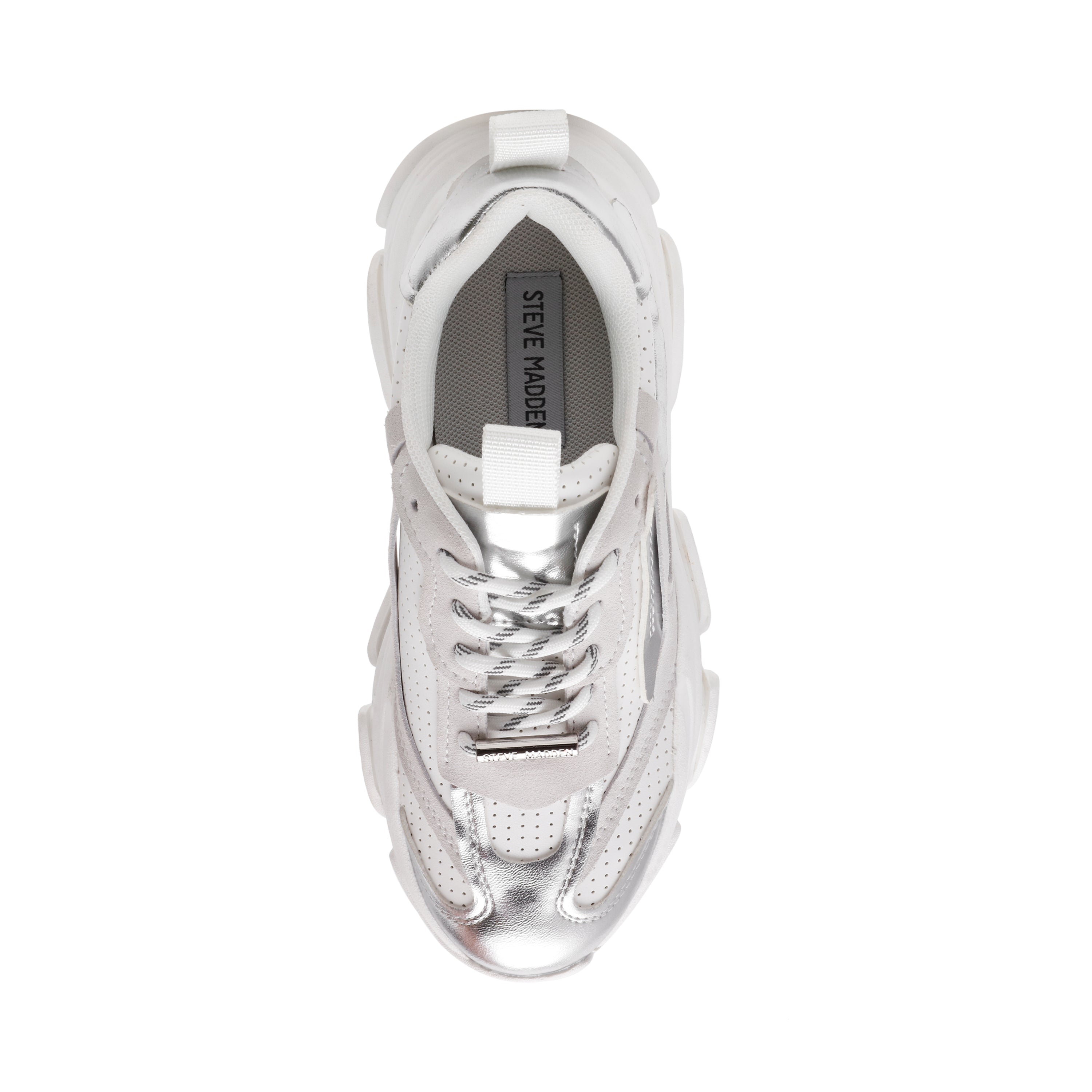 Posses-perf Sneaker Bianco Argento