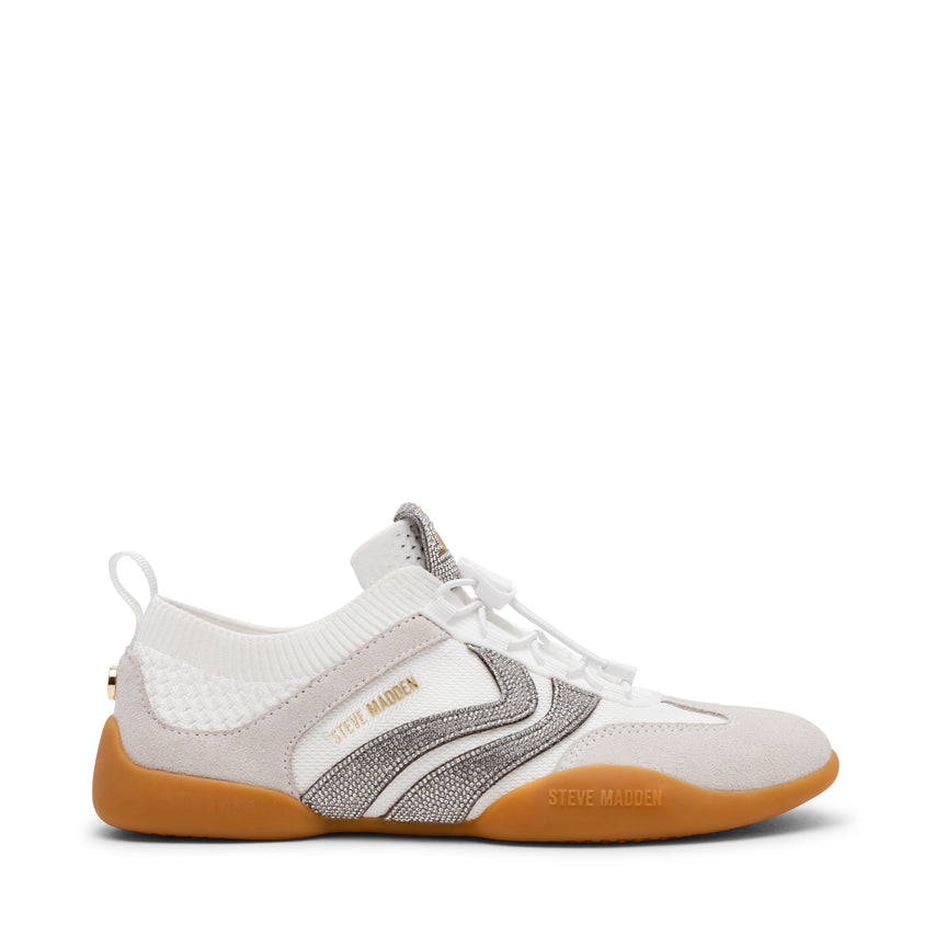 Biscotti-r Sneaker Bianco Argento