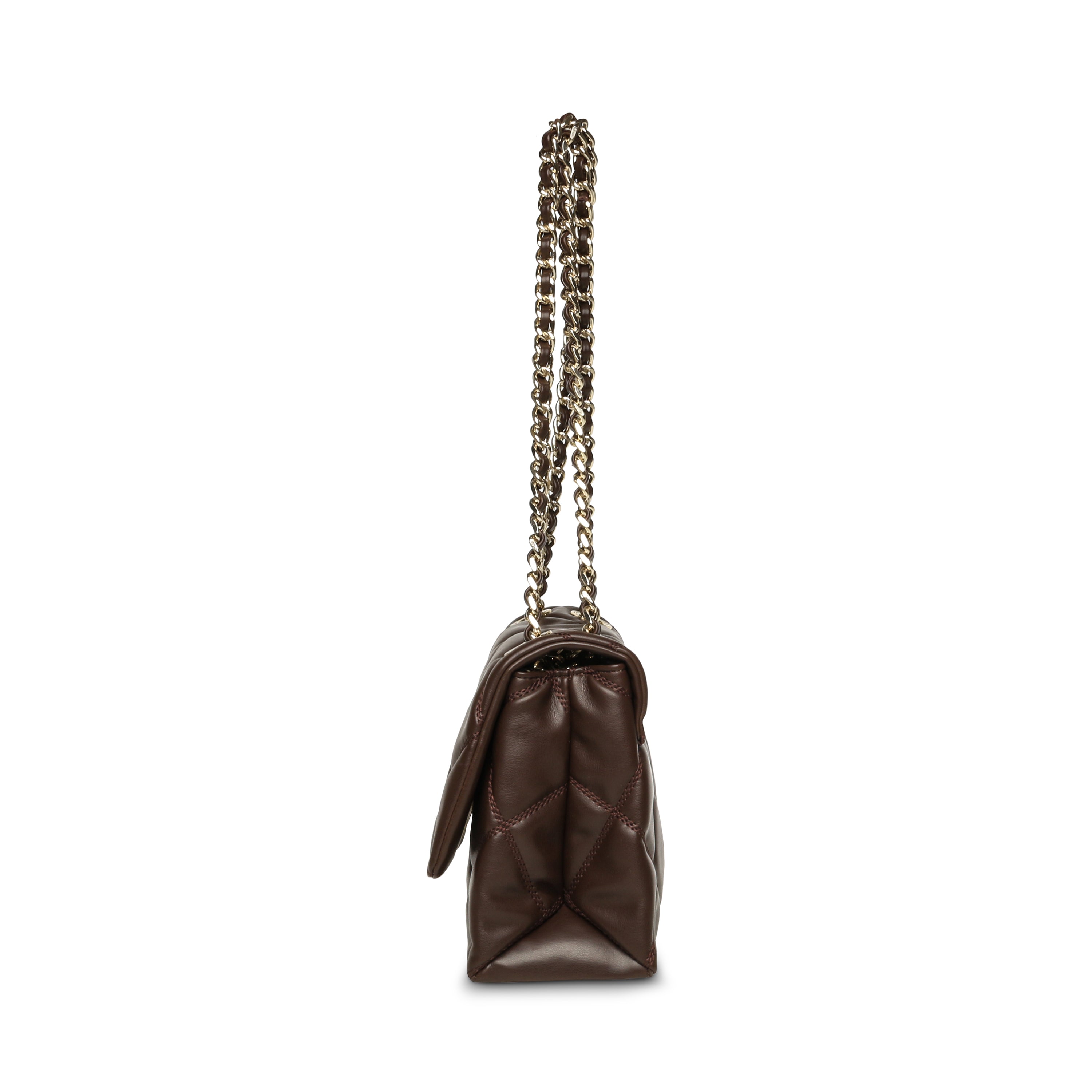 BVOLTURI BORSA CHOCOLATE ORO