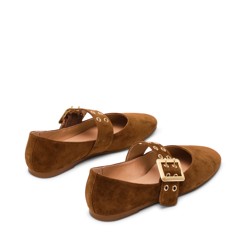 ATLANTICA BALLERINA CHESNUT SUEDE