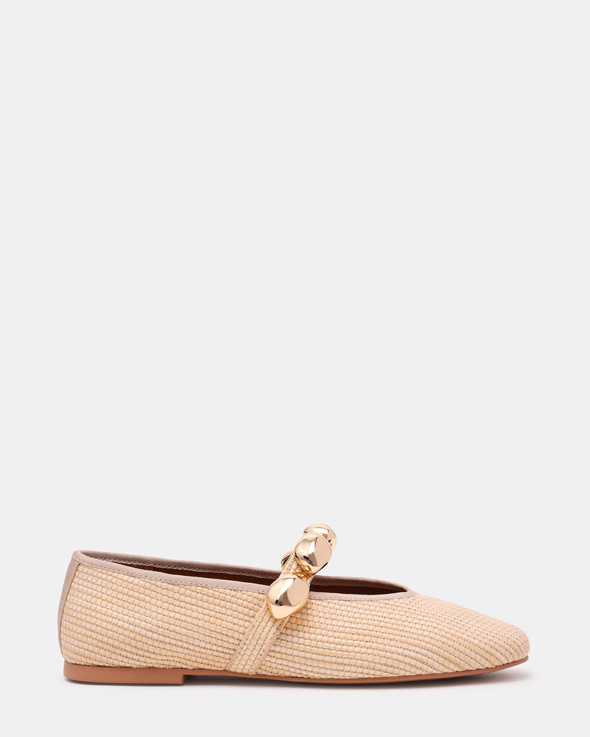Poppin Ballerina Natural Raffia