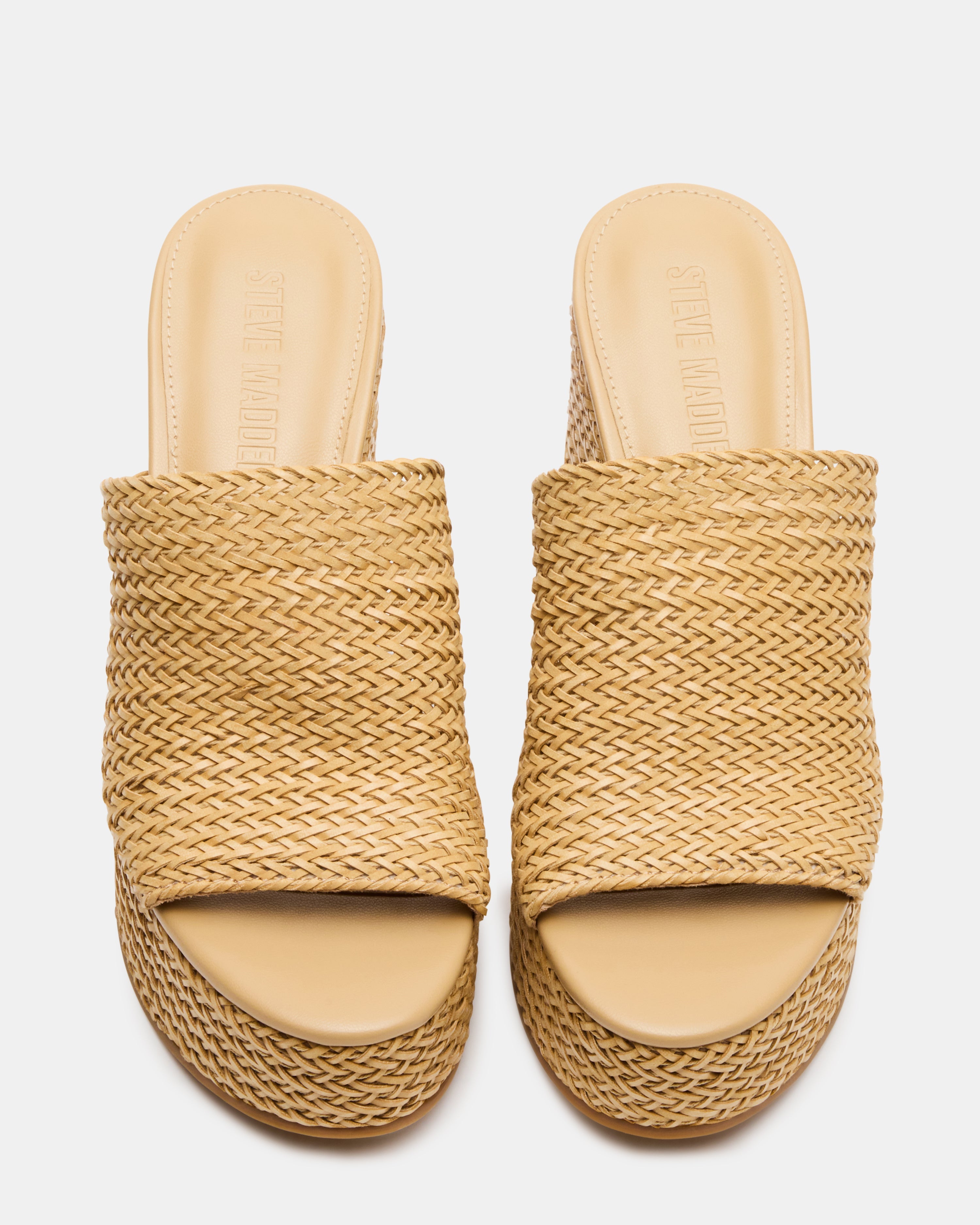 Cassi Zeppa Natural Raffia - view 4