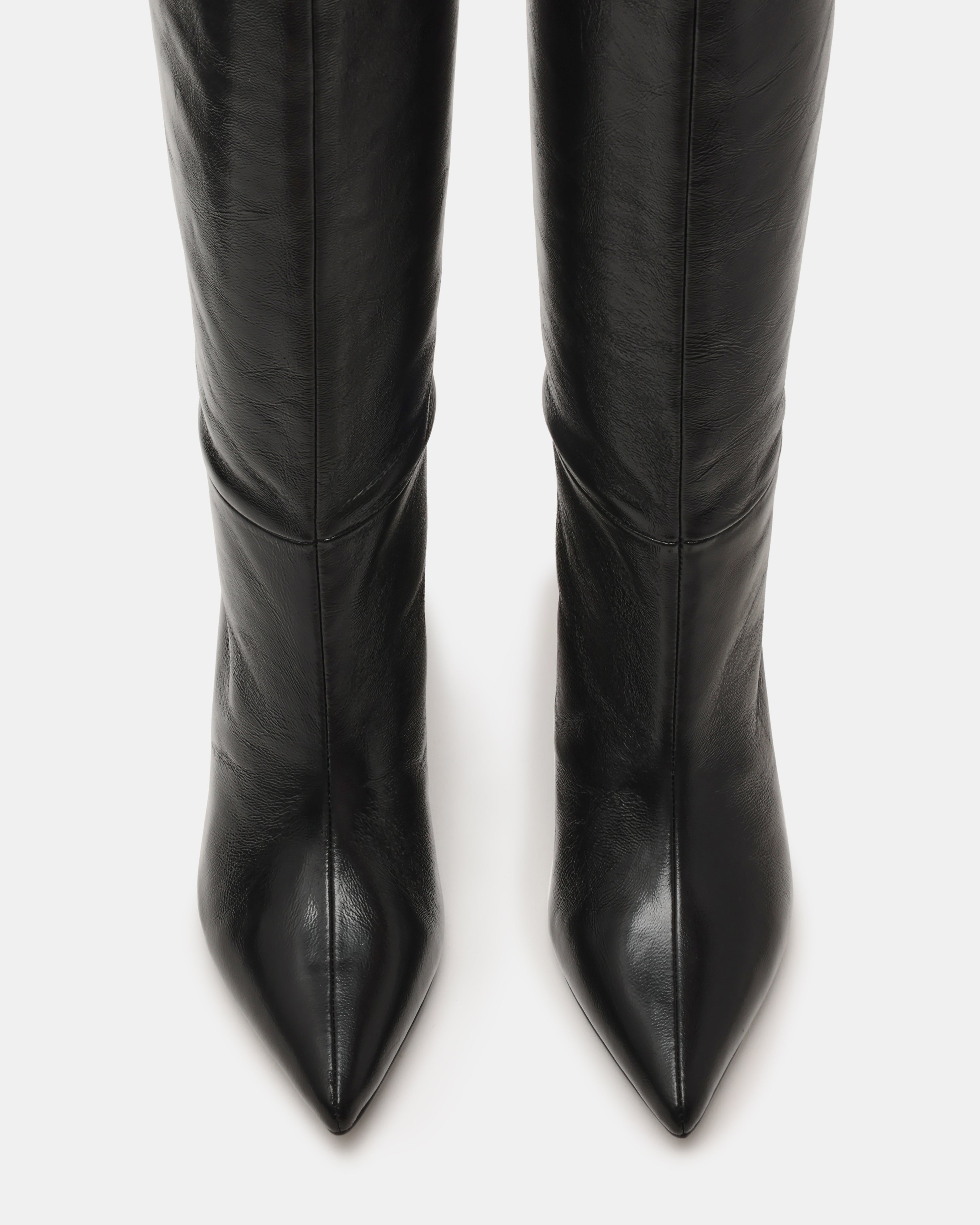 Lavan Stivale Nero Crinkle Patent - view 5