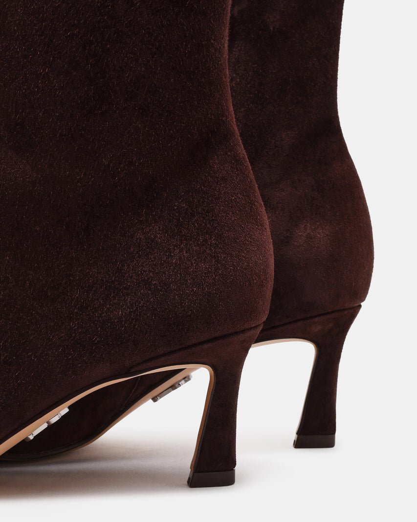 LULAH STIVALE COFFEE SUEDE