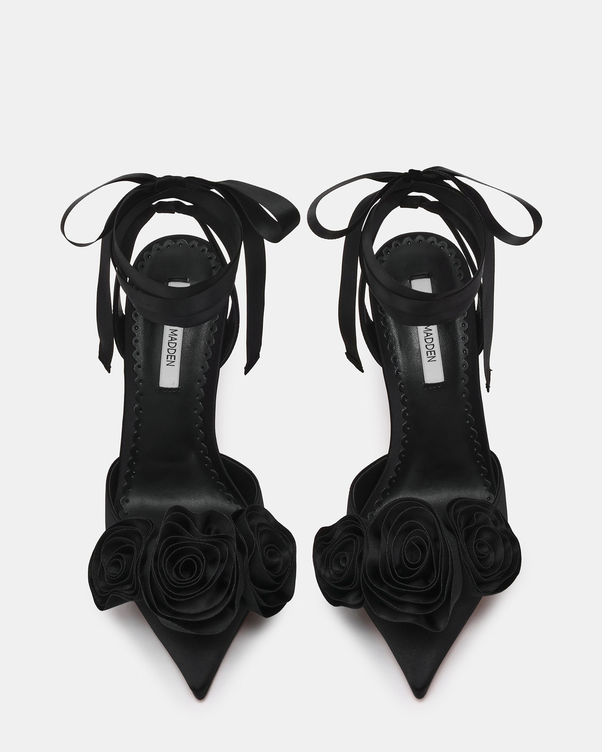 Rosie Décolleté Nero Satin - view 4