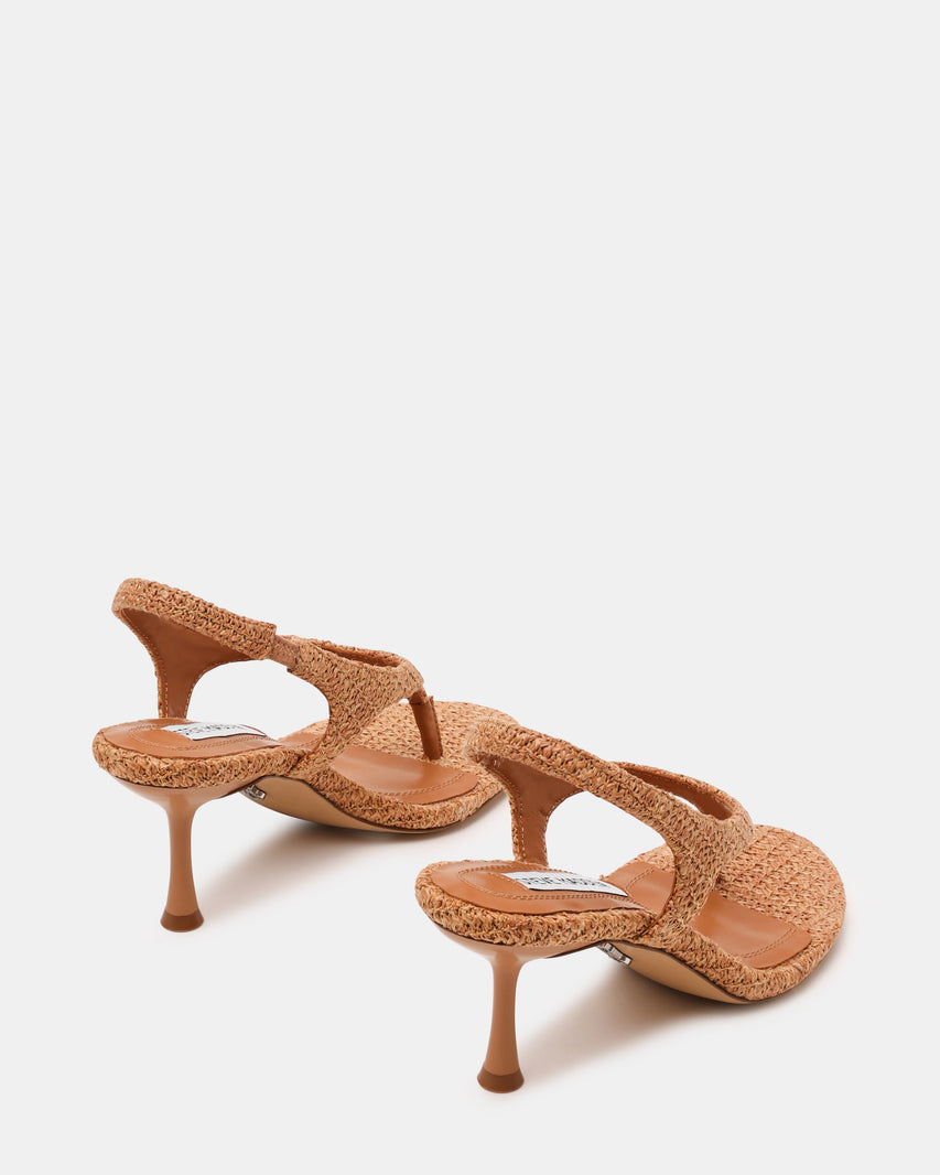 Cleeo Sandalo Tan Raffia - view 4