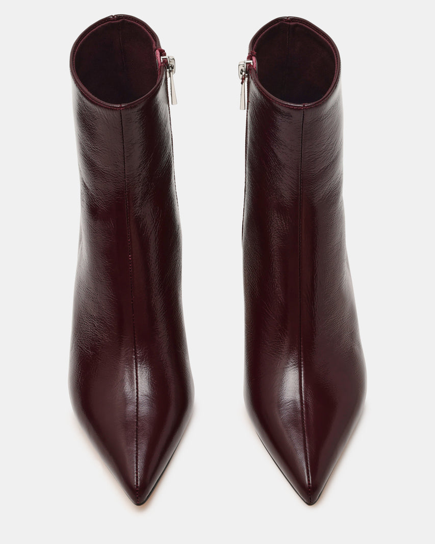 Lulah Stivale Wine Crinkle Vernice - view 4