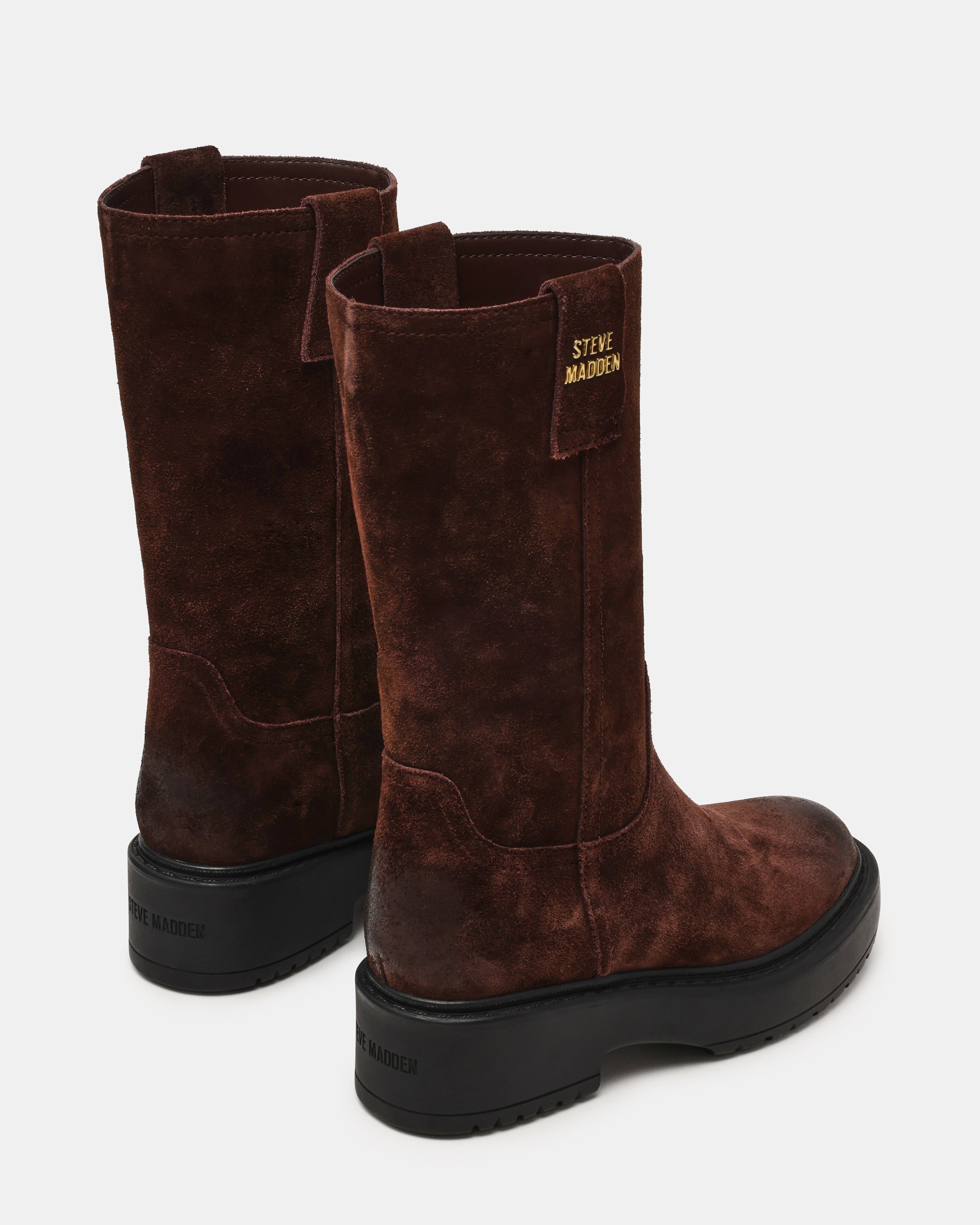 Ruckus Stivale Chocolate Marrone Suede - view 4