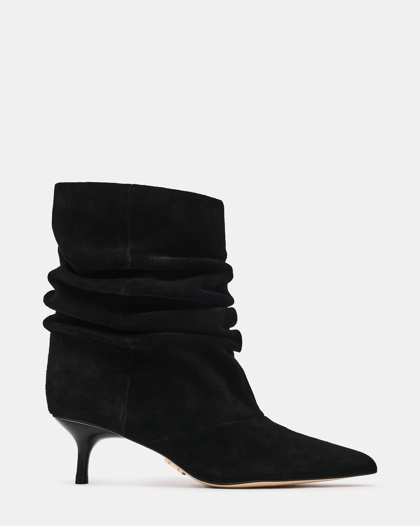 Flux Stivale Nero Suede
