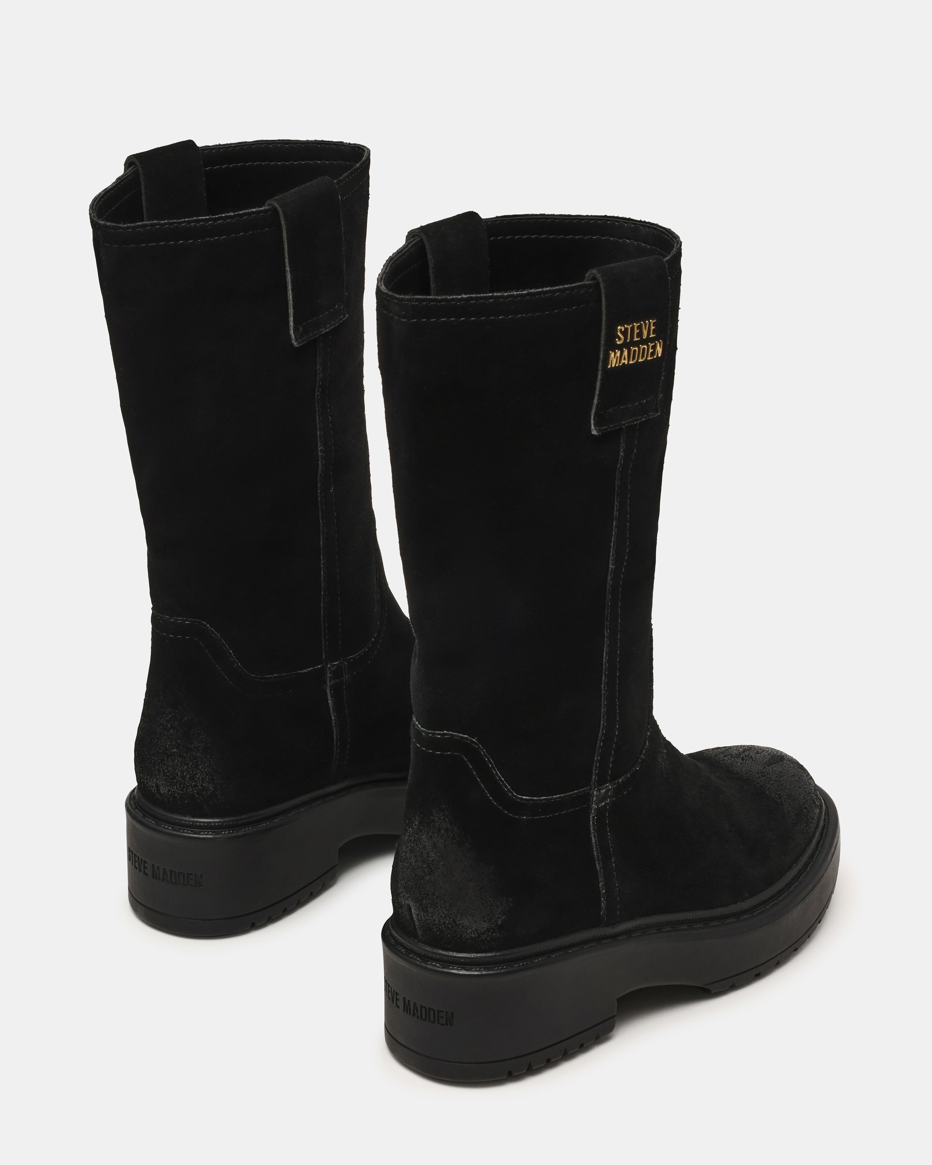 Ruckus Stivale Nero Suede - view 4