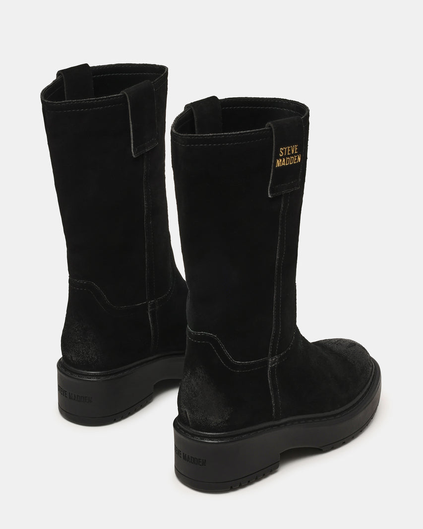 Ruckus Stivale Nero Suede - view 4