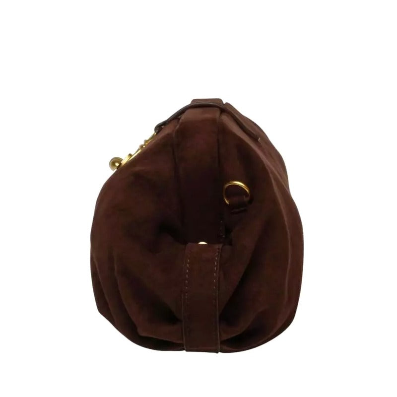 Bsuzette Borsa Marrone Oro - view 3