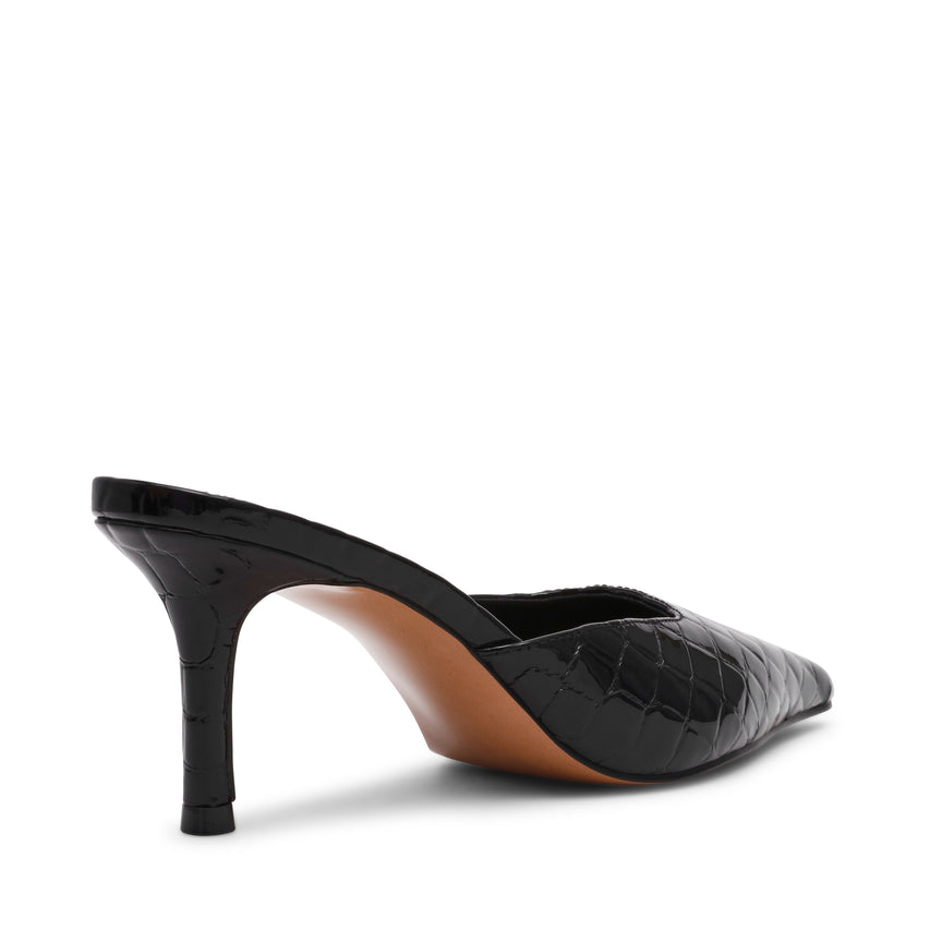 Alexi Mule Nero Croco - view 5