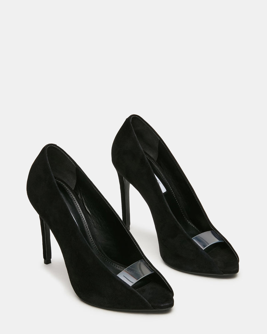 Santino Décolleté Nero Suede - view 3