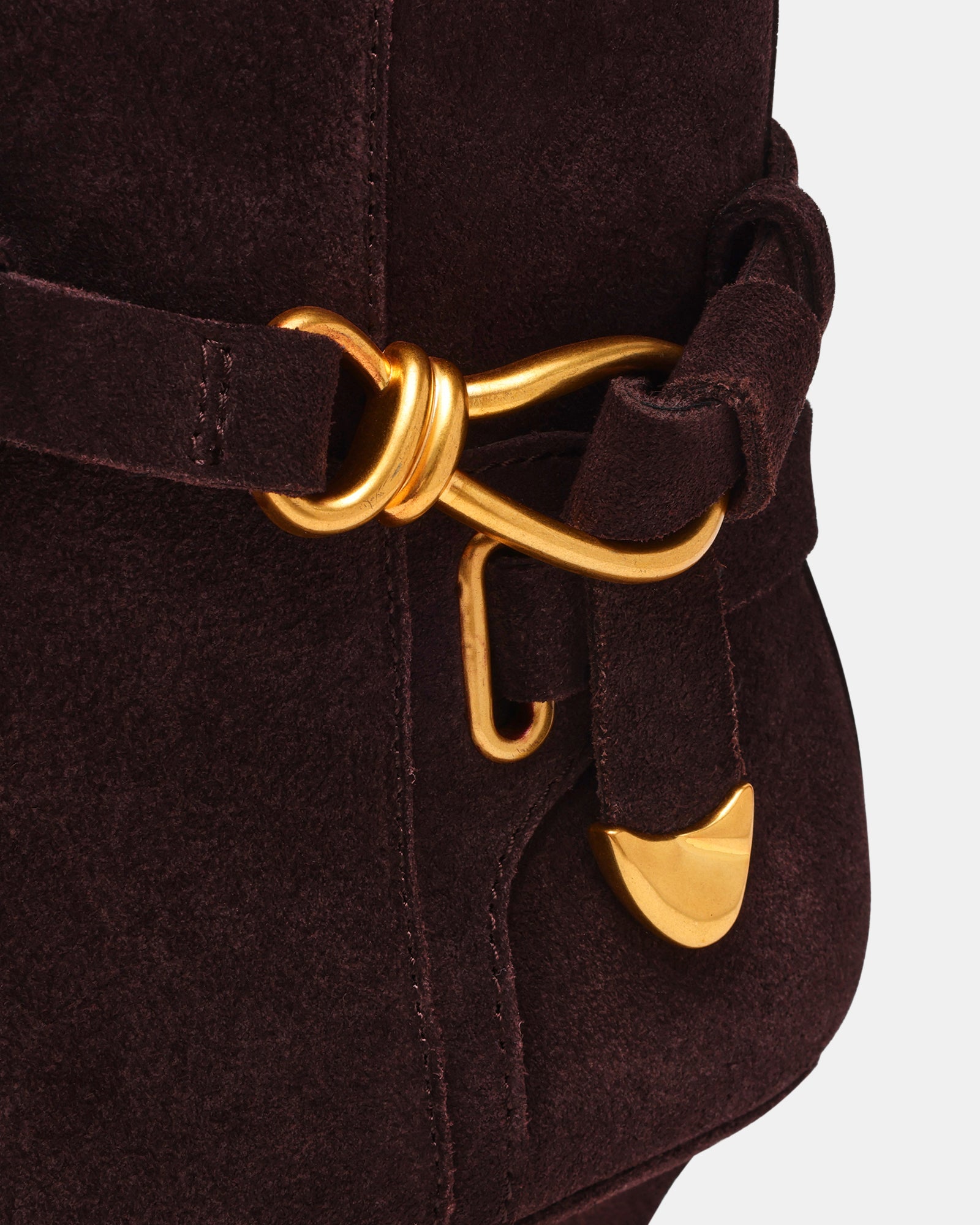 ROLLER STIVALE MARRONE SUEDE