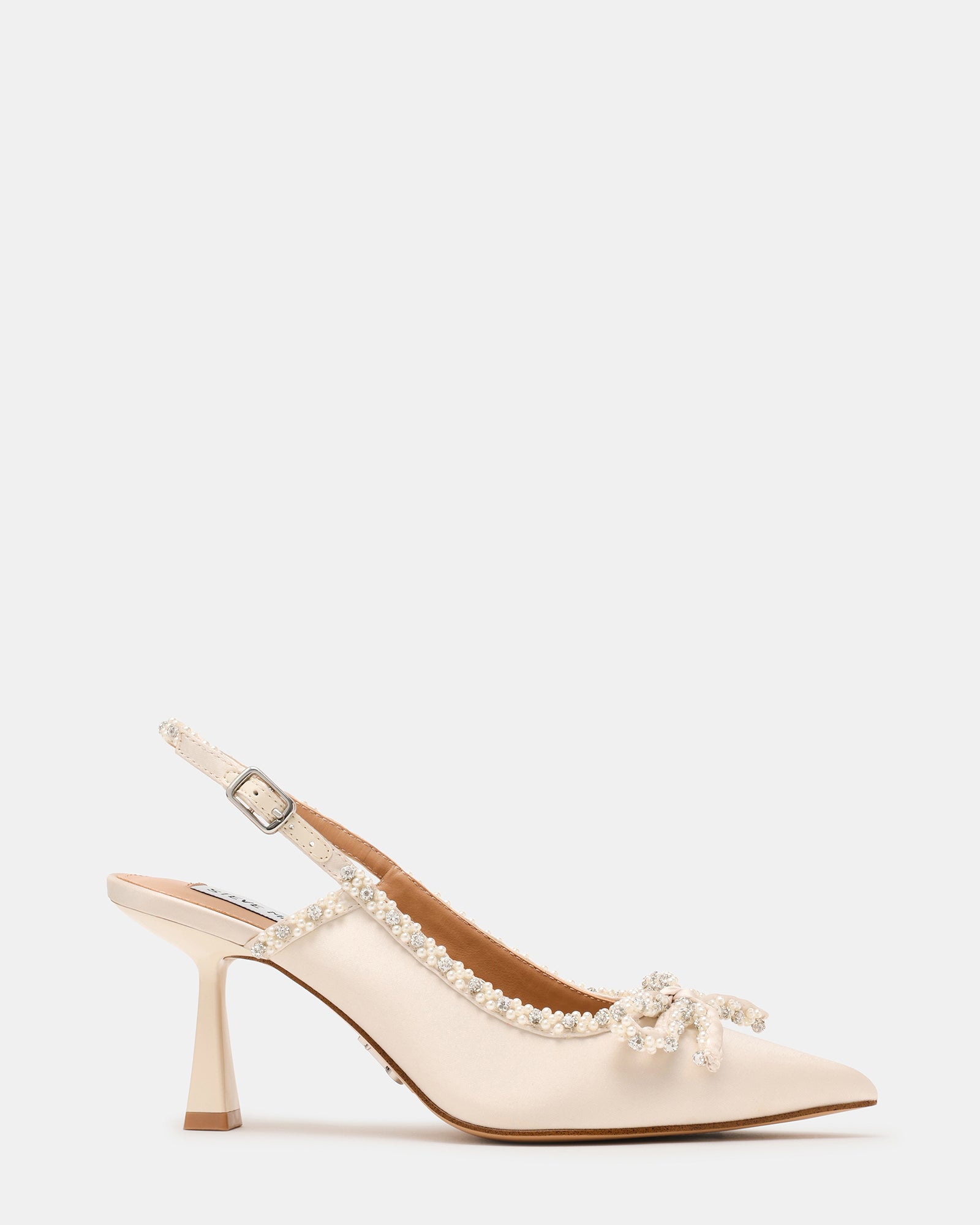 Florissa Slingback Avorio Satin