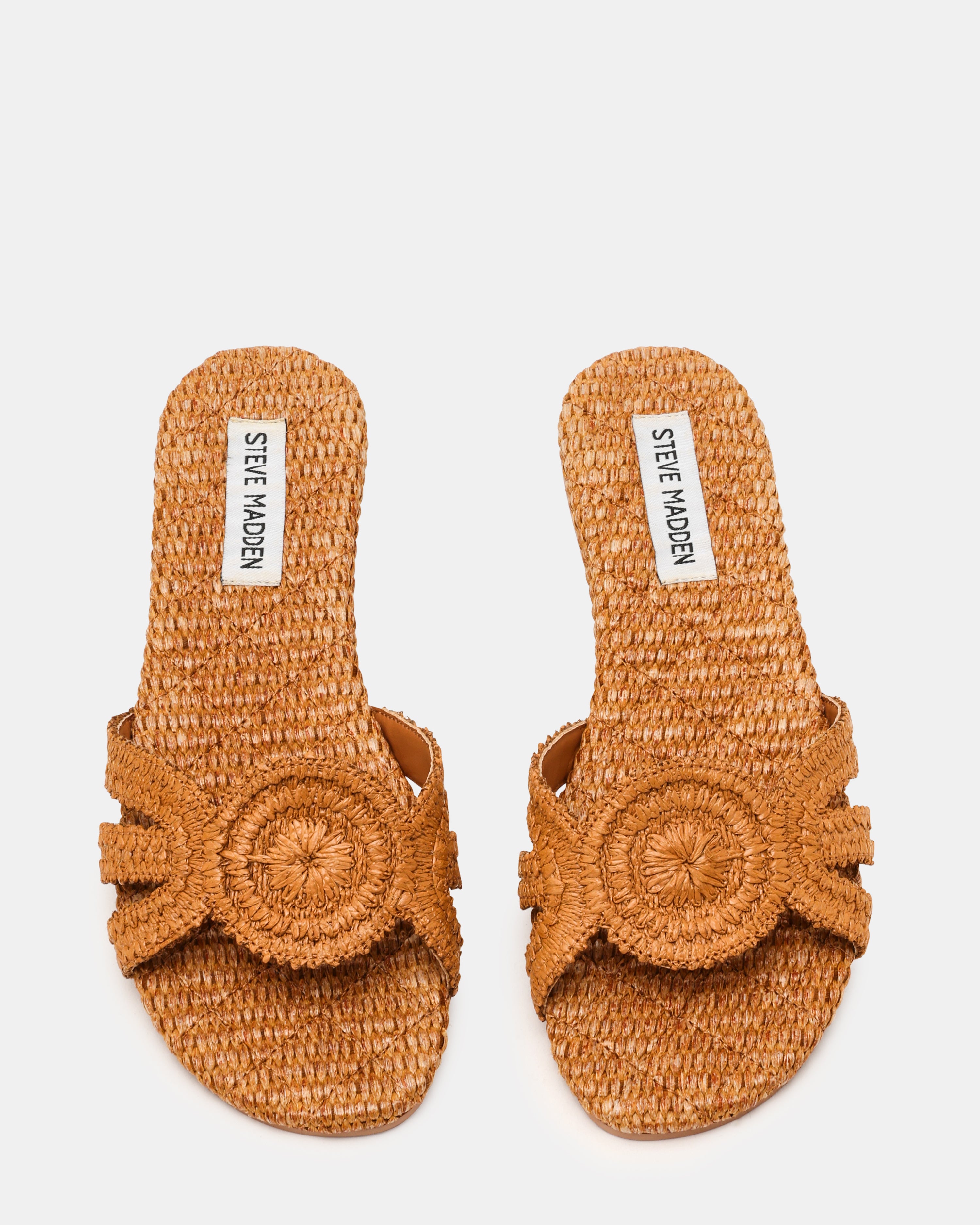 Markets Sandalo Tan Raffia - view 6