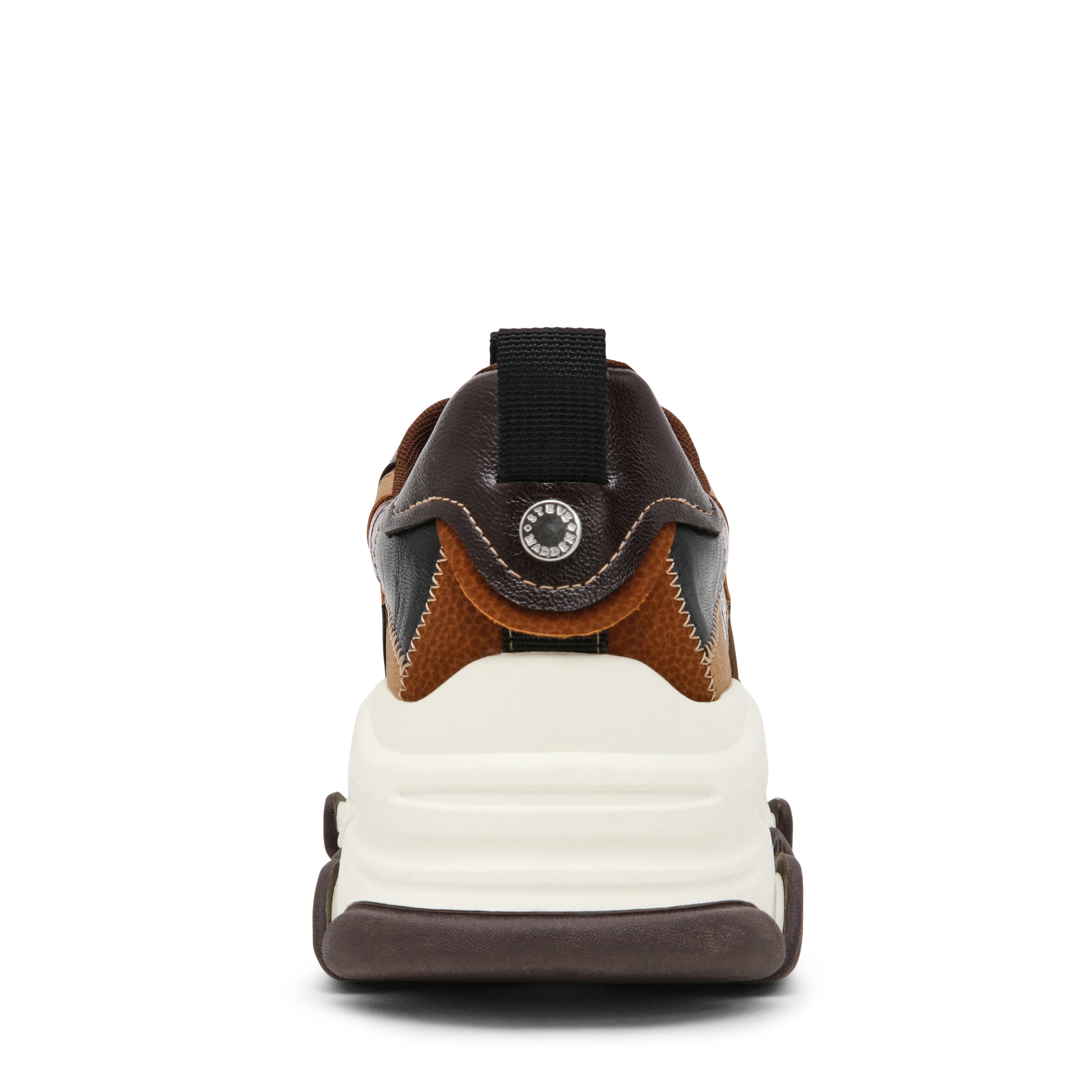 PUZZLEZ SNEAKER MARRONE MULTI - view 4