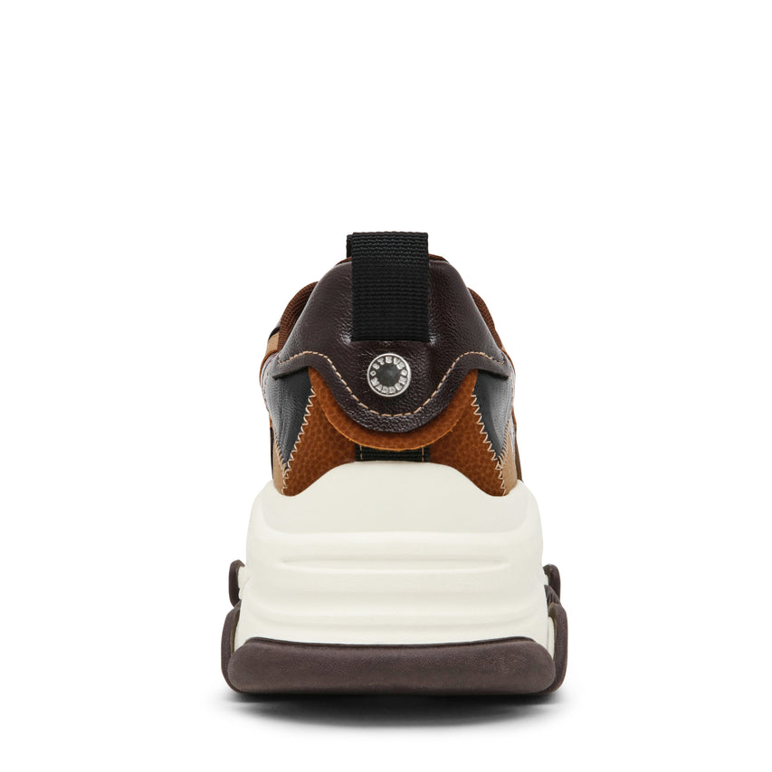 PUZZLEZ SNEAKER MARRONE MULTI - view 4