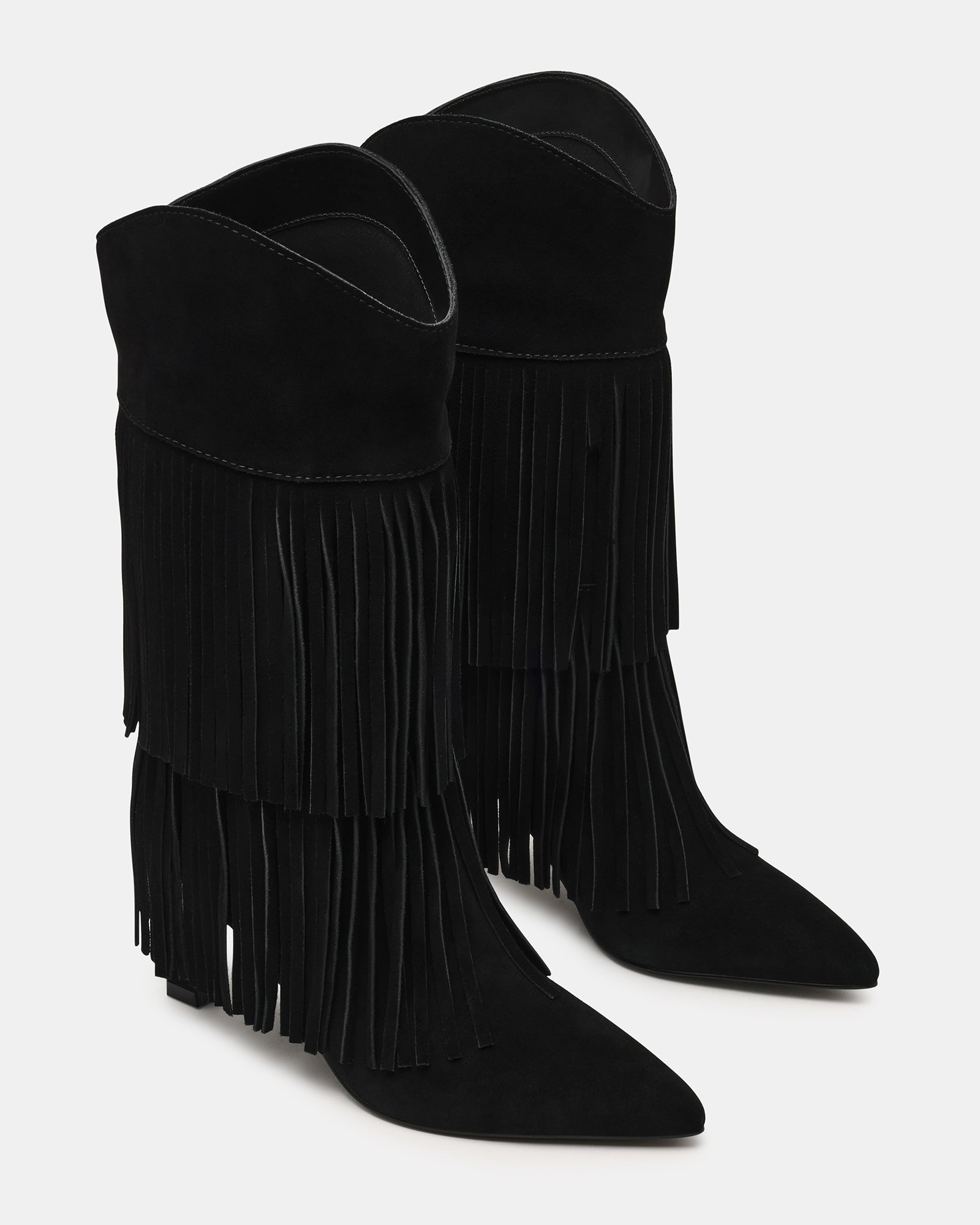 Torch Stivale Nero Suede - view 2