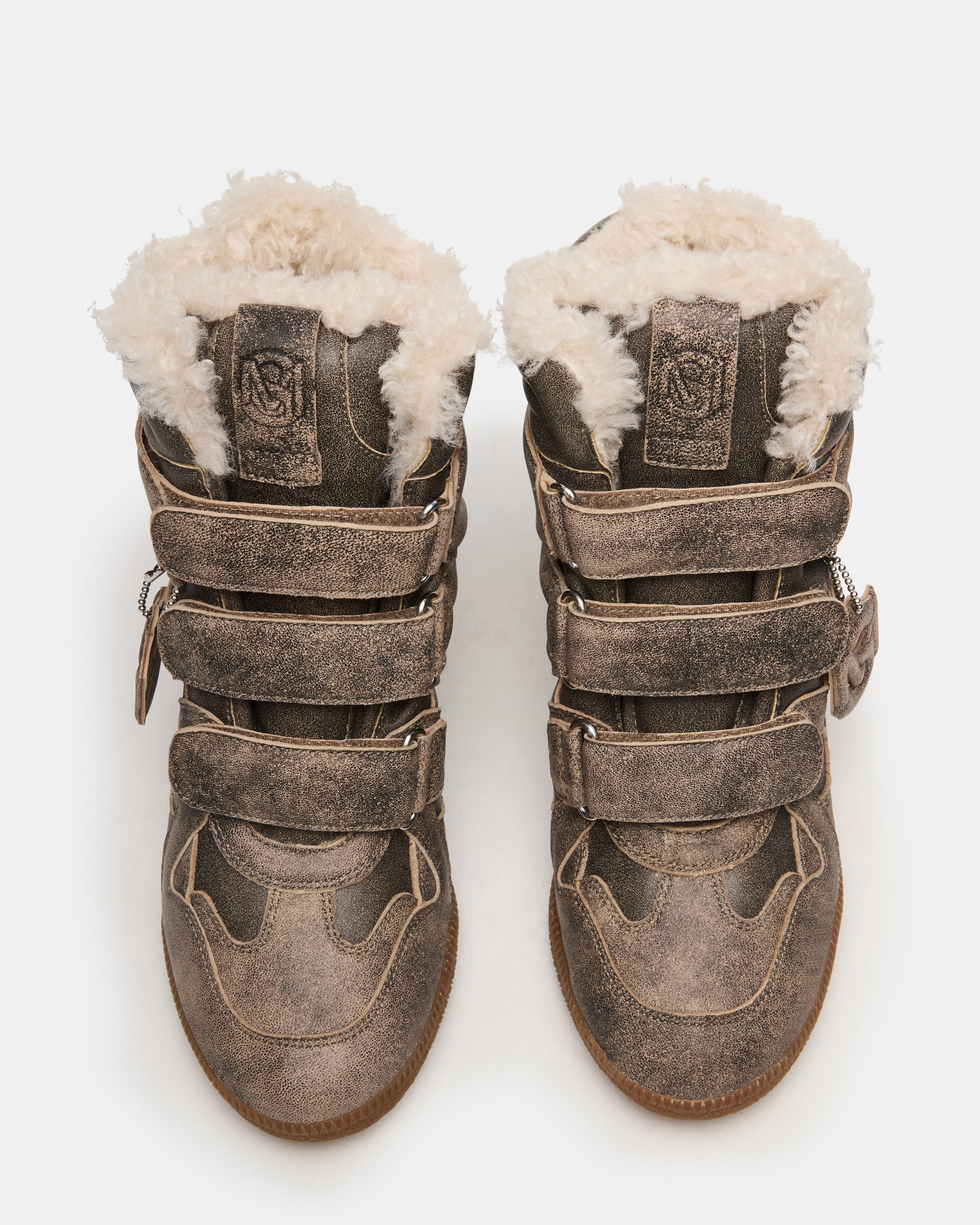Mavis-f Sneaker Marrone Distressed - view 5