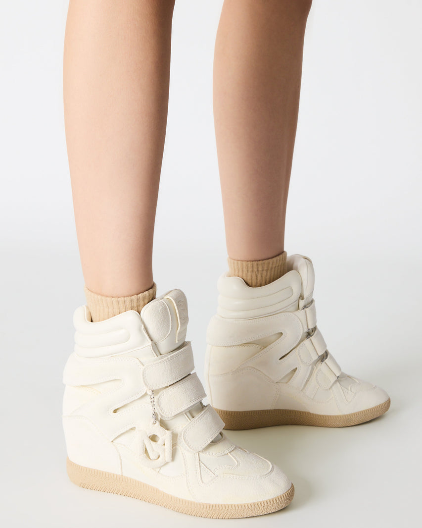 Mavis Sneaker Bianco Suede - view 2