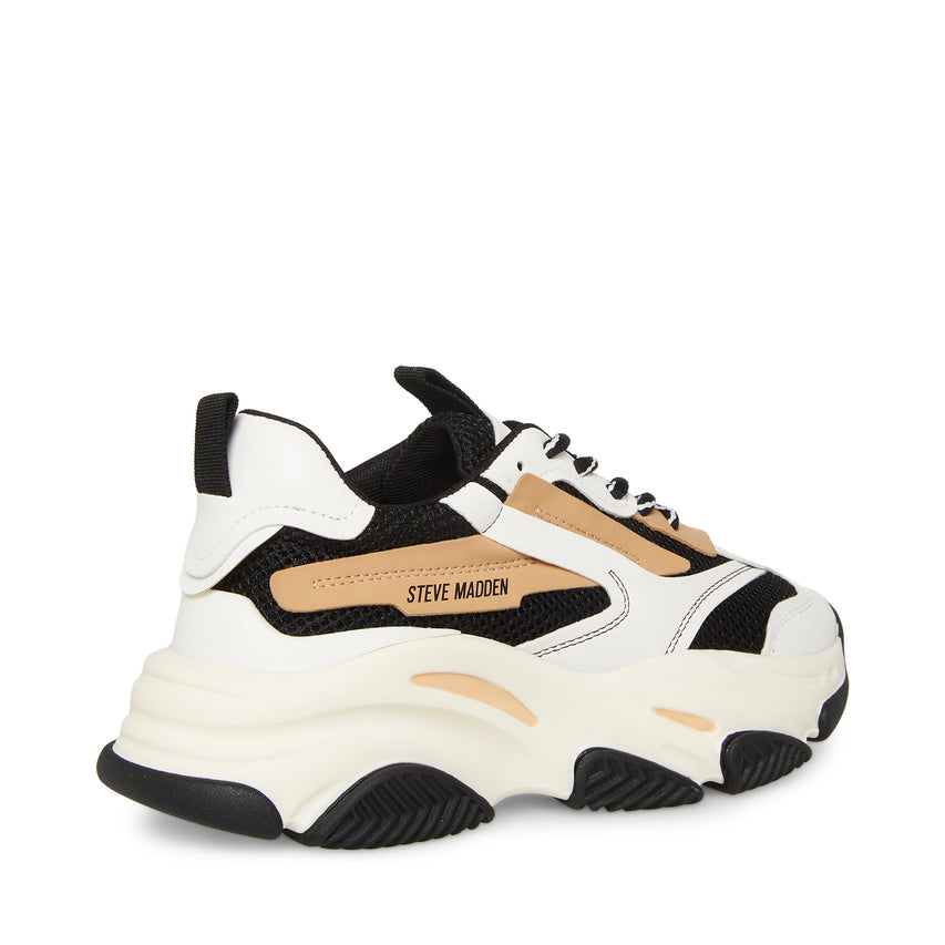 Possession-e Sneaker Nero Tan - view 4