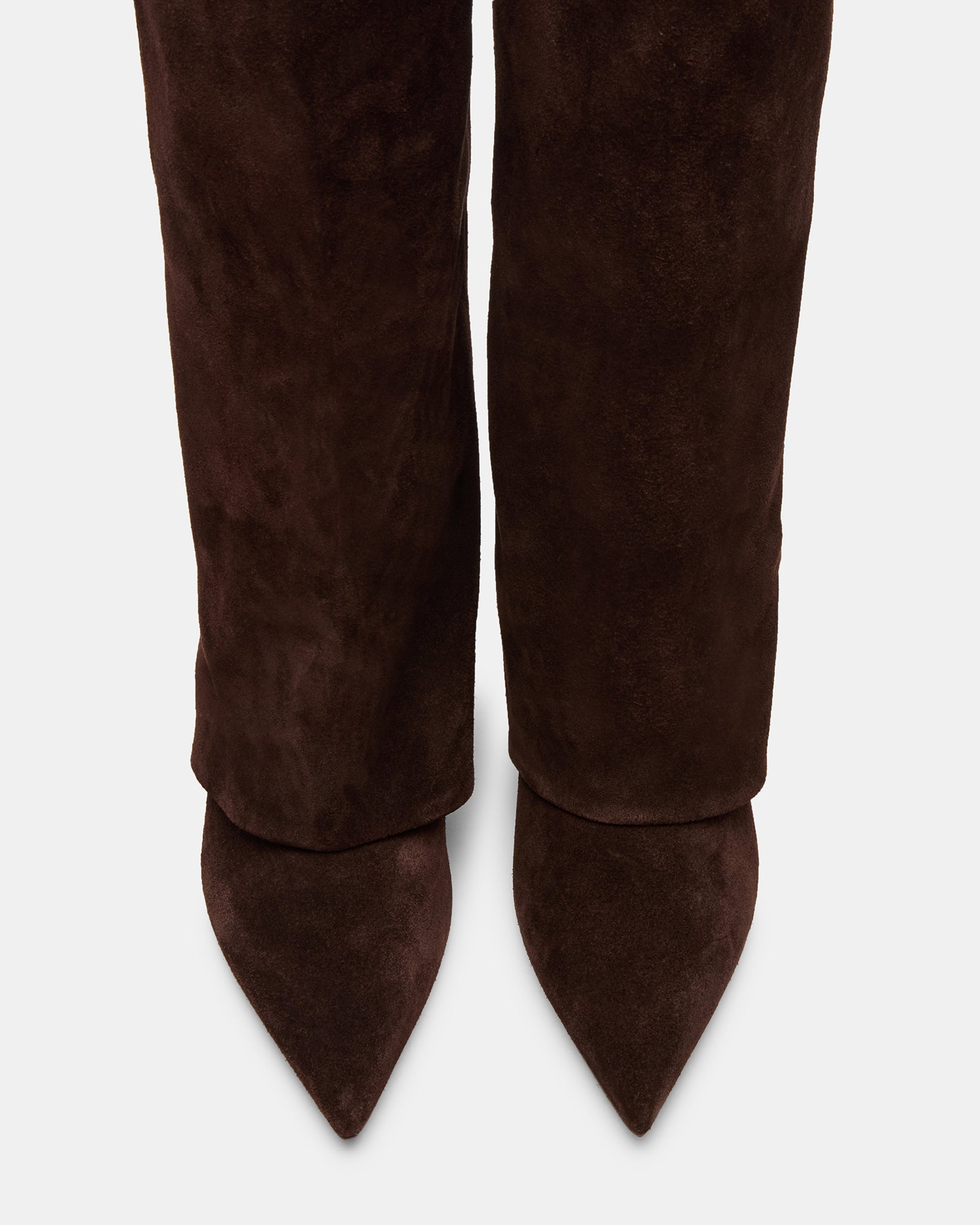 Luca Stivale Marrone Suede - view 5