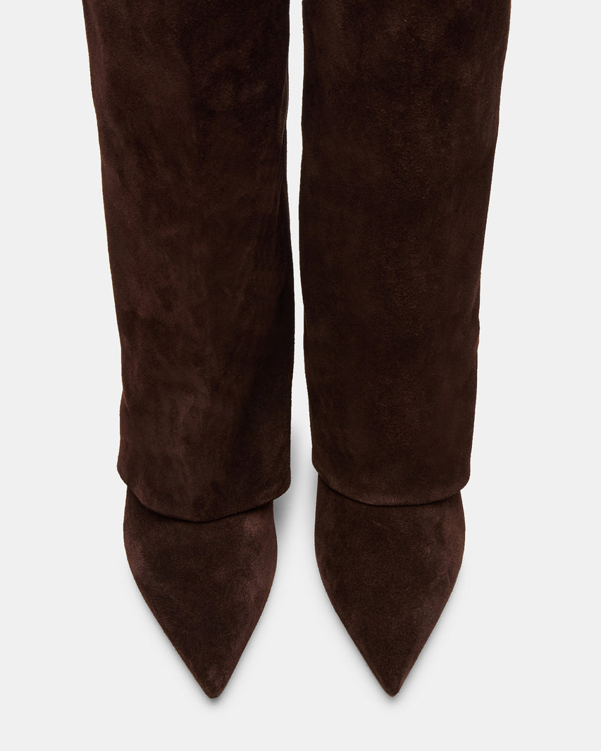 Luca Stivale Marrone Suede - view 5