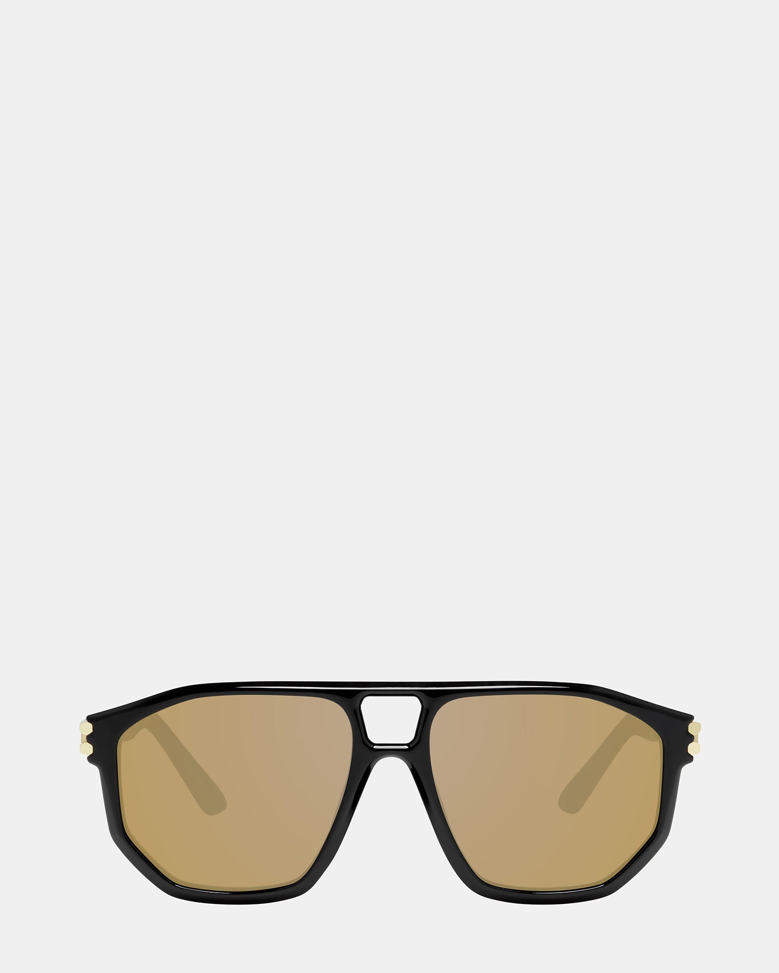 Demson Occhiali Nero Oro