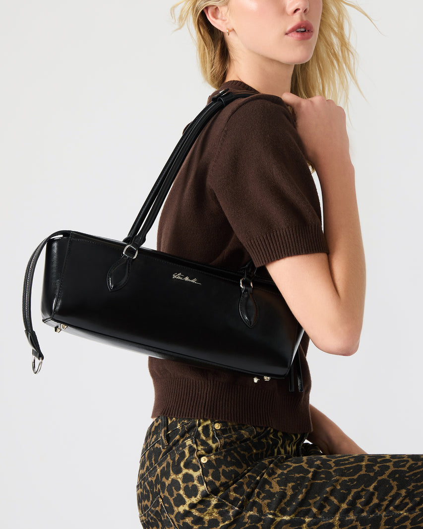 BREMY BORSA NERO ARGENTO